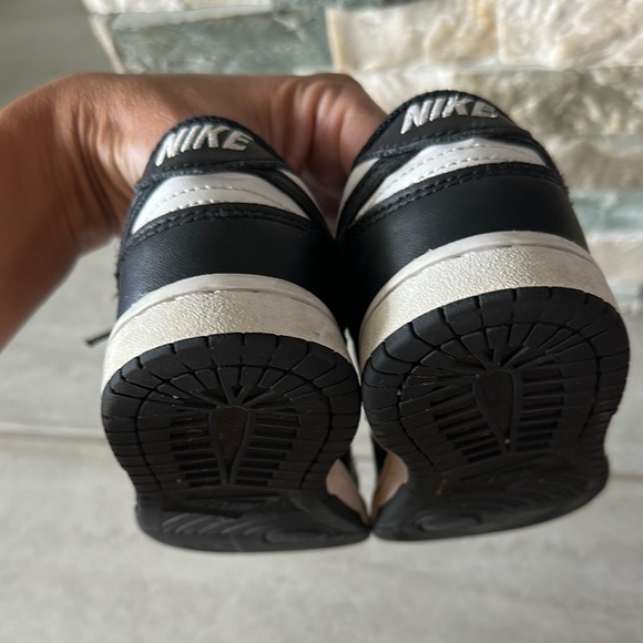 Nike Dunk Low Little Kids Shoes Size 13C Black White Panda Sneakers - Picture 7 of 12